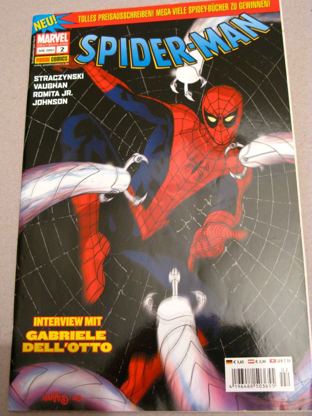 Fumetti: Spider-Man Nr. 2    Marvel deutsch 2004 – Usato da Samstagern venduto da Betscha