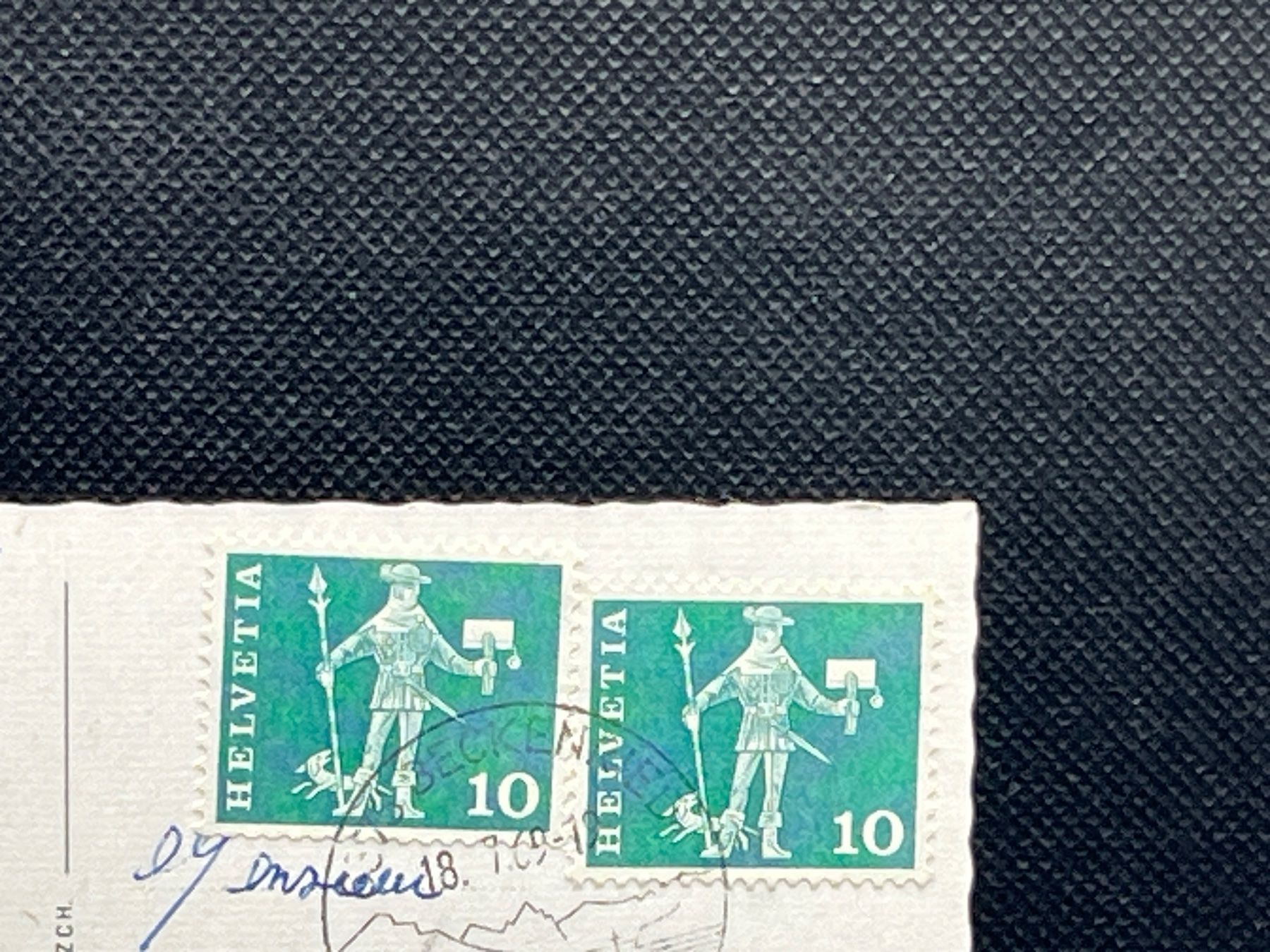 Cartoline postali: Beckenried mit Bürgenstock – Usato da Widnau venduto da Brusi9 1
