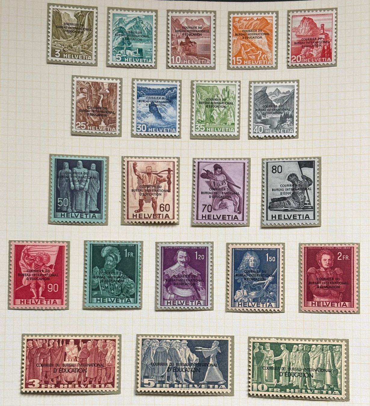 Tous les timbres: LOT SCHWEIZER BRIEFMARKEN – D'occasion à Ostermundigen par Heavenmaus75