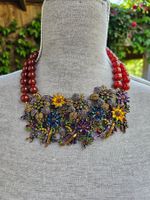 Heidi Daus "bresthless statement" Halskette neu