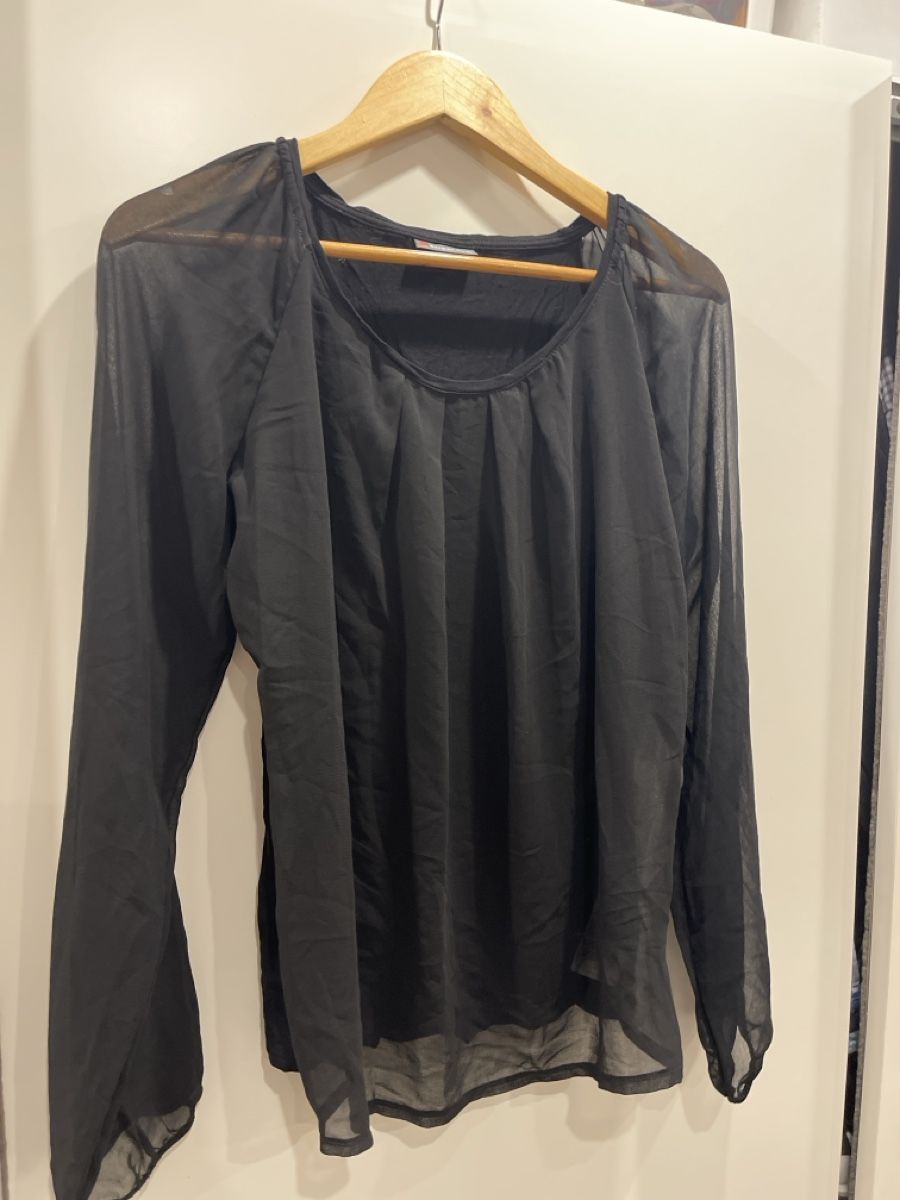 Blusen: Schwarze Bluse Street One Grösse 42 – Gebraucht aus Täuffelen von Nice800 1
