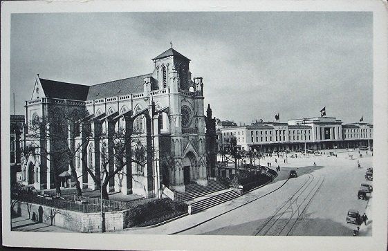 Cartes postales: GENÈVE Notre-Dame et la Gare – Neuf (Voir description) à Jona par philajona