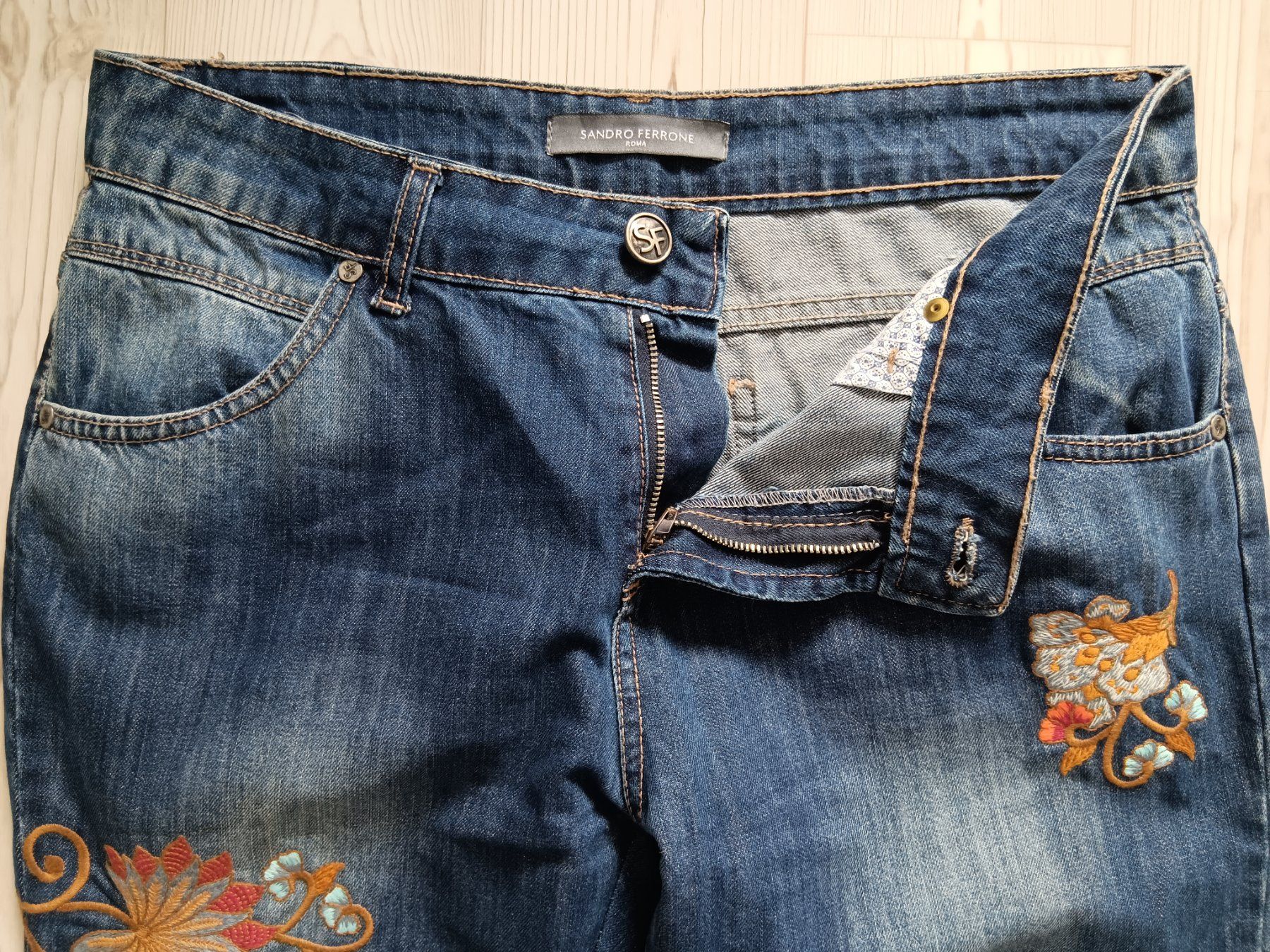 Jeans: SANDRO FERRONE Jeans taille / Grosse 36 CH (42 IT) – Usato da Cossonay-ville venduto da Super-Price-Quality 4