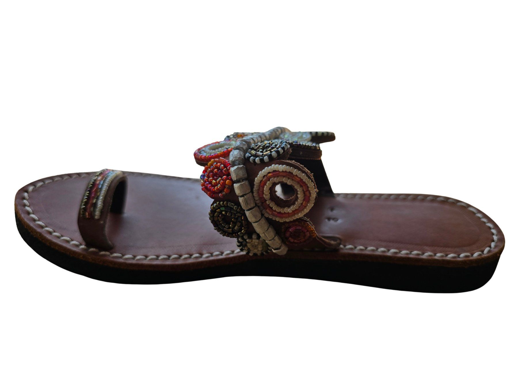 Chaussures femmes: Handgemachte Leder-Sandalen - Multicolor 37 – Neuf avec emballage d'origine à Brione s. Minusio par Littleninja 2