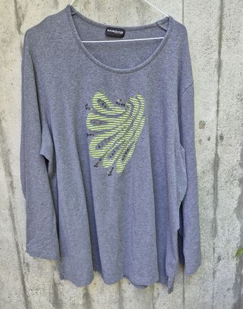 Shirt Samoon Langarm, Gr. 48/50
