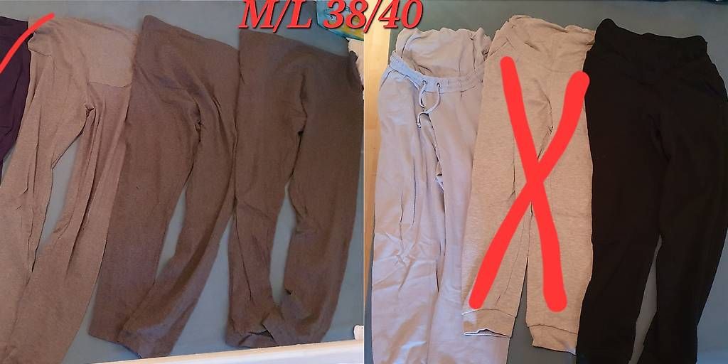 Pantaloni: Schwangerschaftshosen Grösse M – Usato da Grosswangen venduto da Handballfee