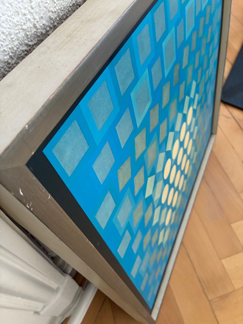 Dipinti: Victor Vasarely Gemälde – Usato da Fribourg venduto da waves55 3