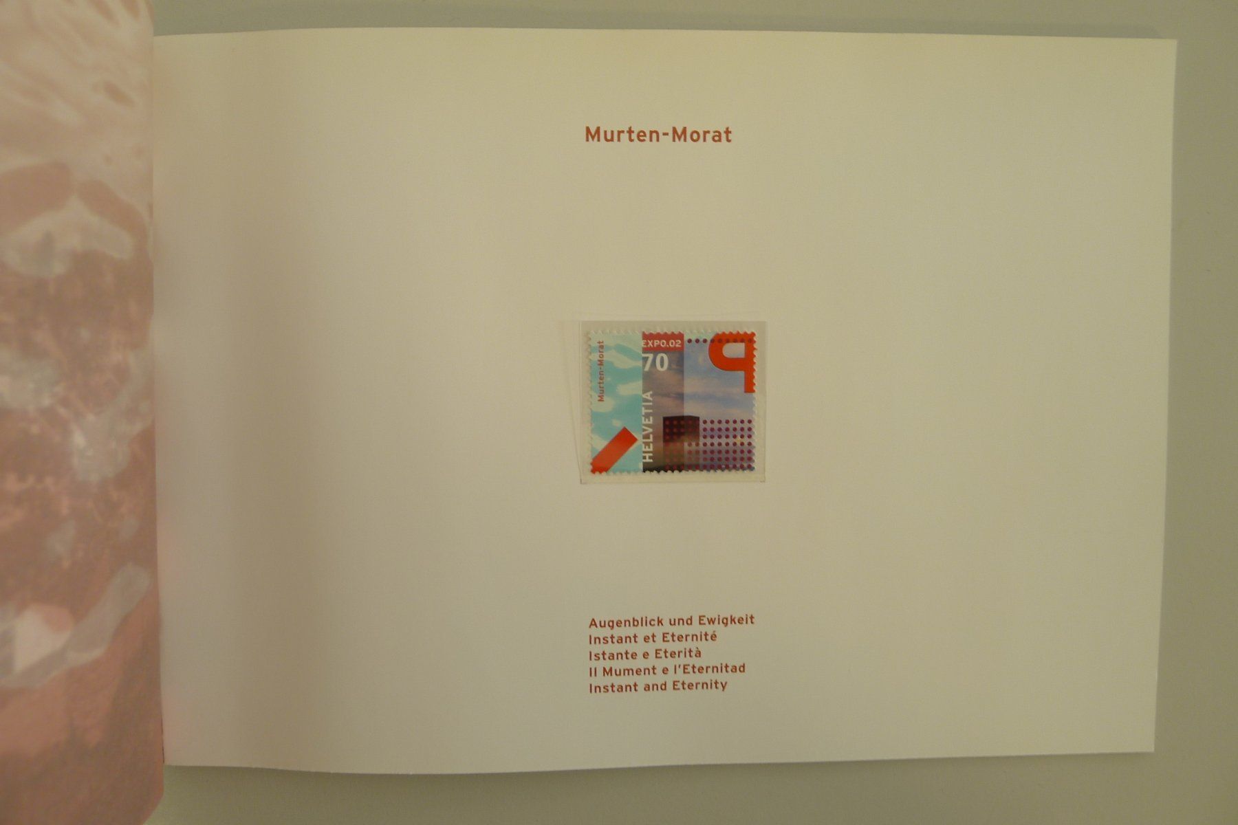 Alle Briefmarken: 2002, Nr.1041-1044 EXPO-MARKEN in Heft. – Gebraucht aus Sursee von Luzernerraute 3