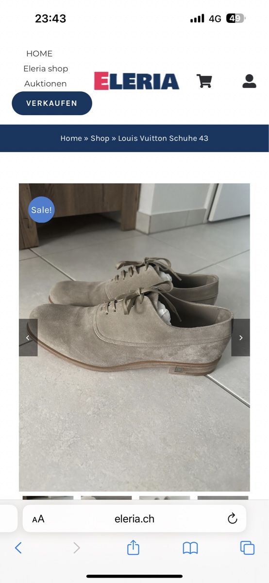 Louis Vuitton Scarpe da uomo: Louis Vuitton Schuhe – Usato da Baar venduto da Esavi