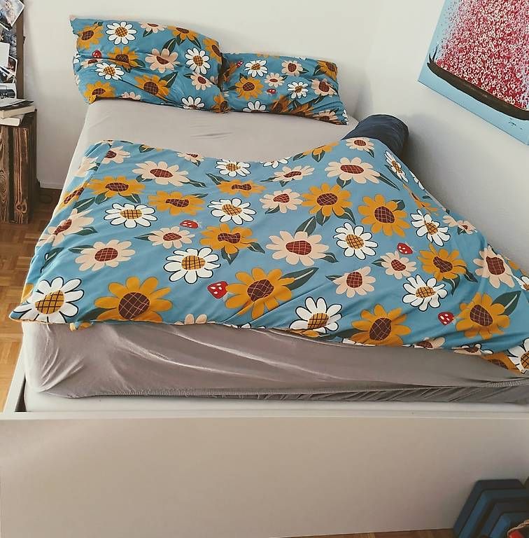 Letti: Ikea Bett mit viel Stauraum zu verschenken  – Usato da Luzern venduto da lfa_zlq5