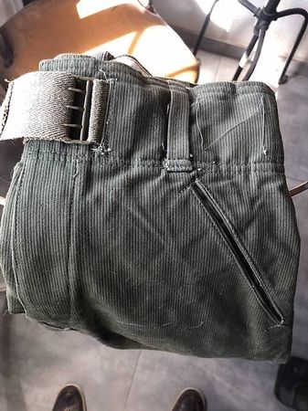 Top affaire! Exceptionnel pantalon de l'afrikakorps NOS