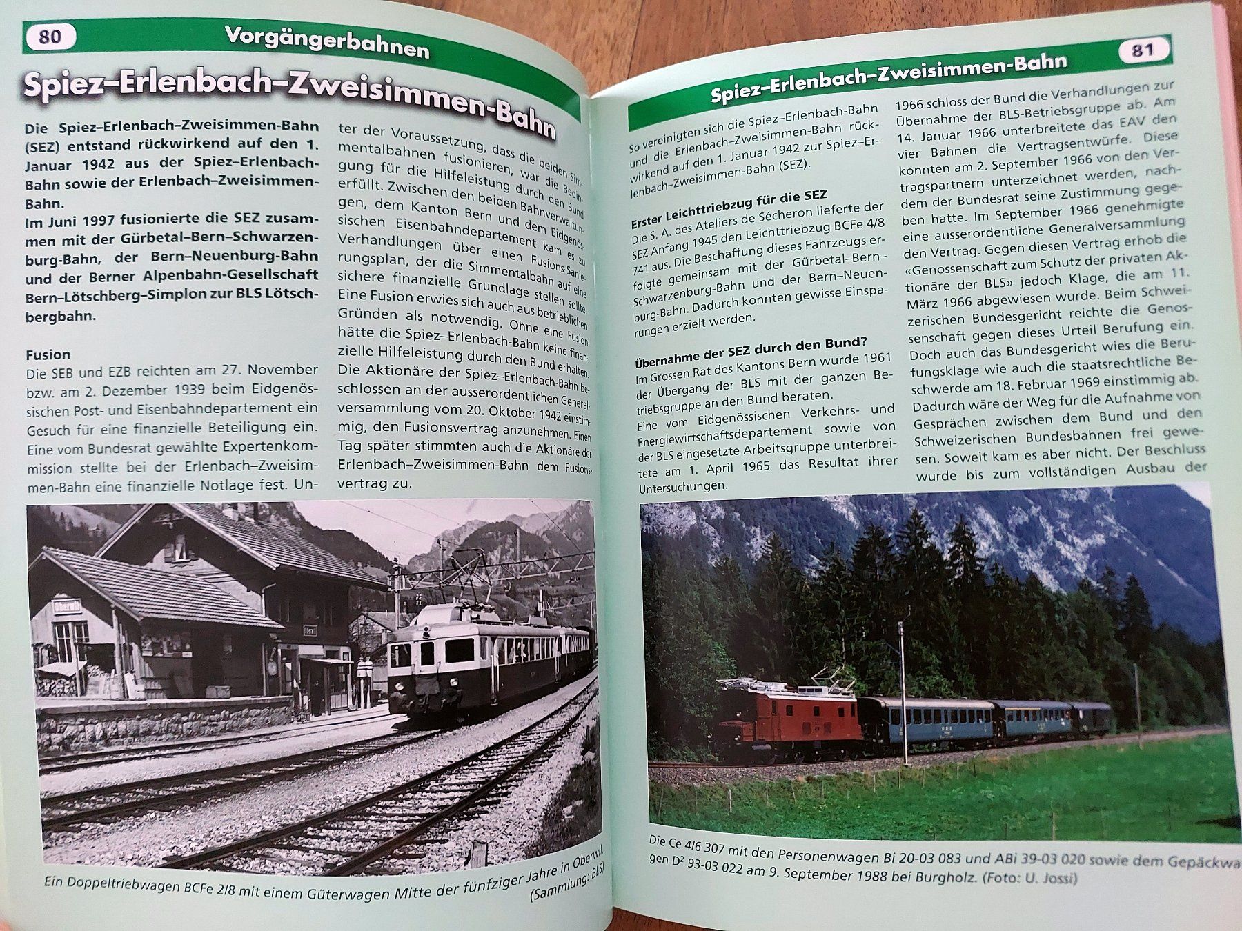 Livres: Schweizer Bahnen Band 2 - Berner Oberland - Prellbock – D'occasion à Schönenwerd par Steidi 6