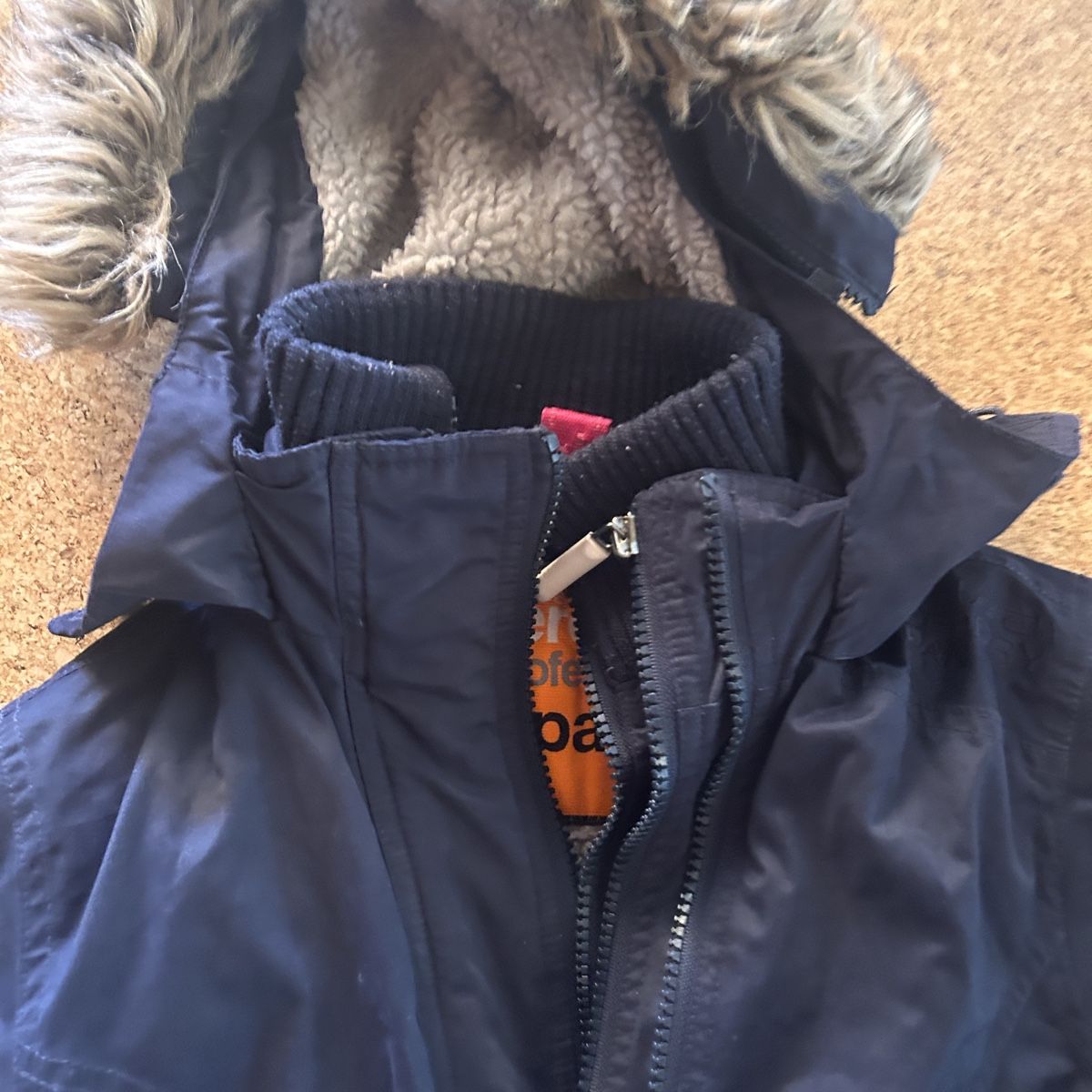 Superdry Giacche: Superdry The Windparka dunkelblau  Grösse M – Usato da Laufen venduto da belleskulptur 3