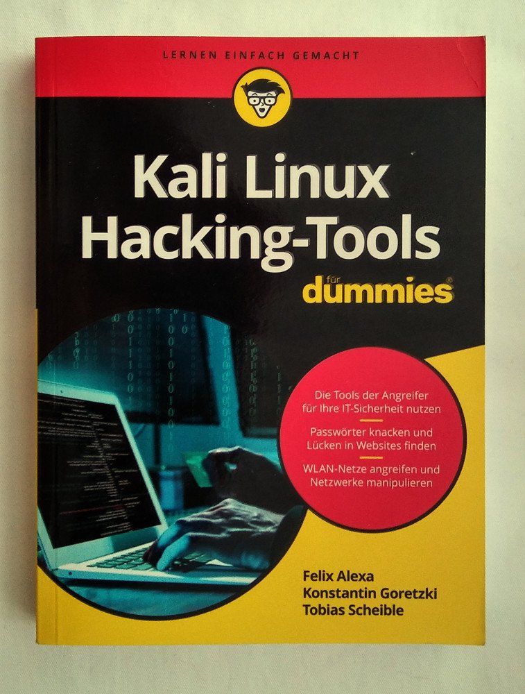 Libri: Buch - Kali Linux - Hacking-Tools für dummies – Usato da Meggen venduto da Eisscholle