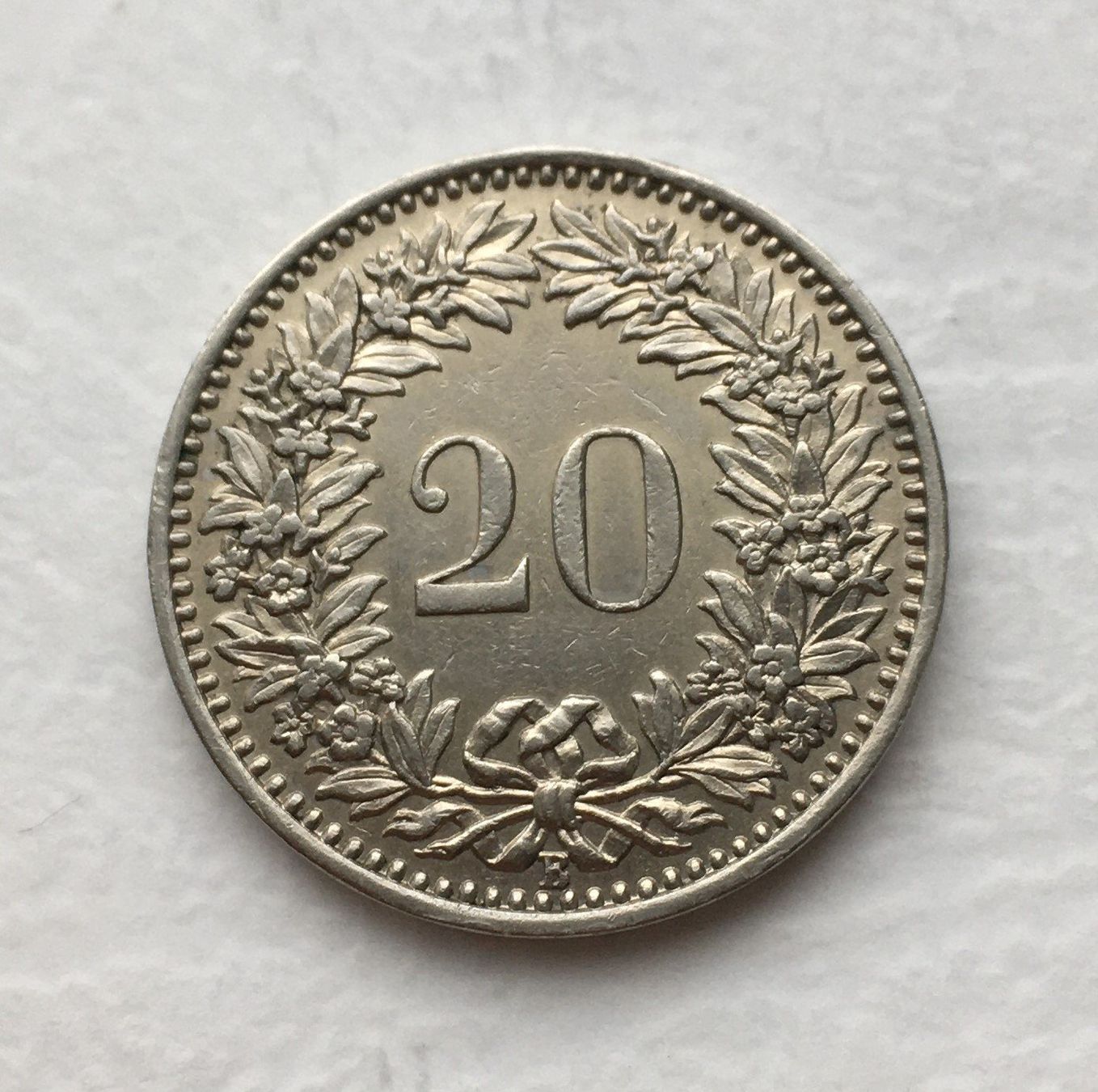 Tutti le monete: 1947 20 Rappen unz – Nuovo (secondo la descrizione) da Kirchberg SG venduto da Helveticus00 1