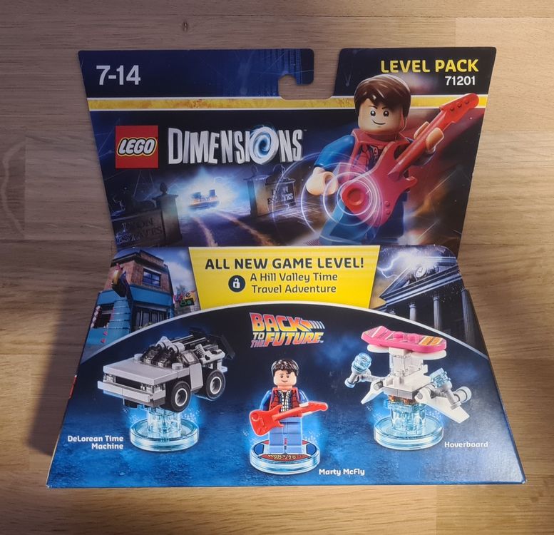 LEGO Dimensions 71201 Back to the Future Level Pack Marty (Neu und ...