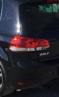 VW Golf 6 VI 2.0 TDI,   Orginal Heckleuchten 2012
