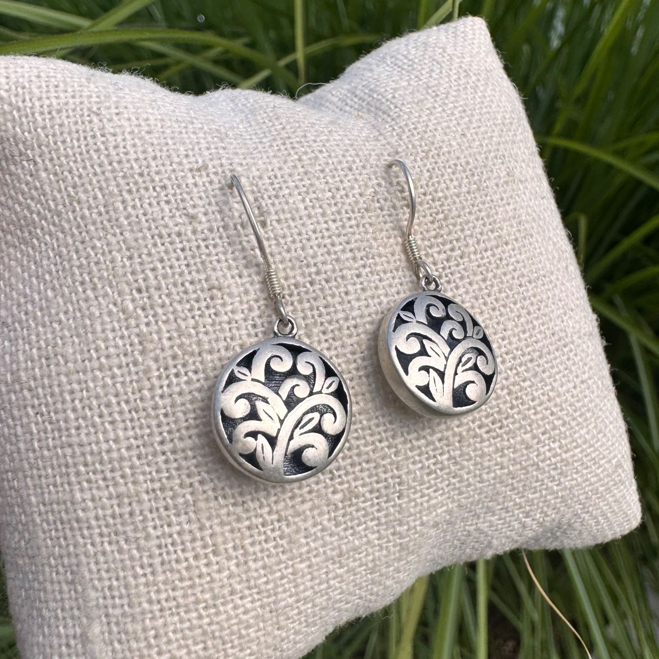 Orecchini pendenti & Orecchini a lobo: Wunderschöne 925 Silberohrhänger mit Ornamenten – Nuovo e nell'imballaggio originale da Rombach venduto da Ivreajewels 1