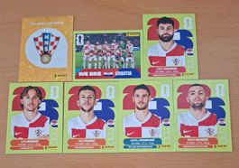 Panini WM 2026  CRO Top Set mit 7 Sticker