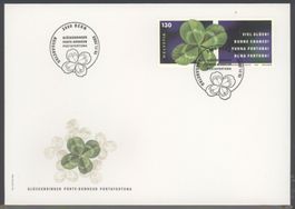 2003, FDC, Sondermarke Viel Glück