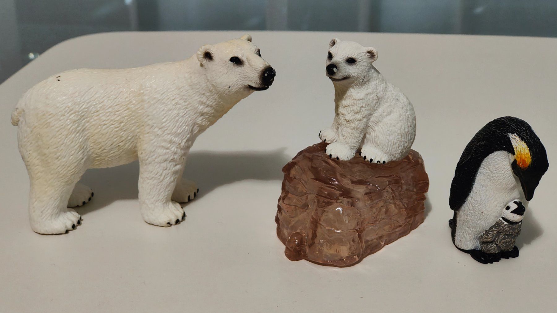 Schleich Statuette: Schleich Polar-Tier Set - Eisbär, Eisbärbaby, Pinguine – Usato da Bassersdorf venduto da zoooropa 3