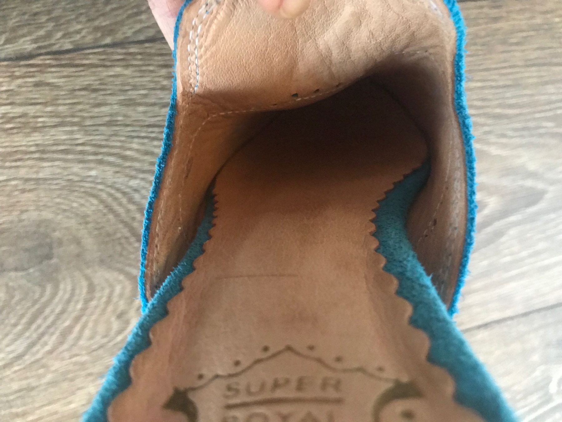 Damenschuhe: Babouche marocaine en daim neuf 37,5 – Gebraucht aus Grimisuat von eliseba88 5