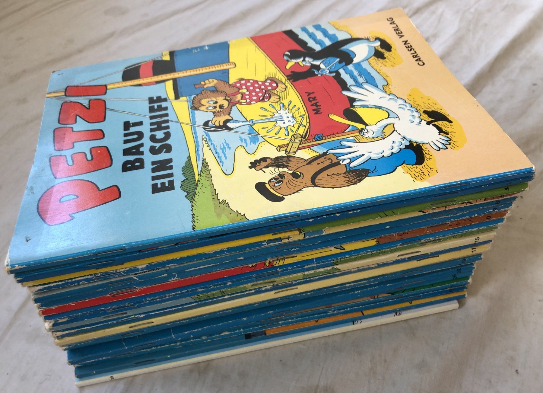 Fumetti: 21x PETZI - Hefte - Carlsen Verlag – Usato da Schaffhausen venduto da durruti
