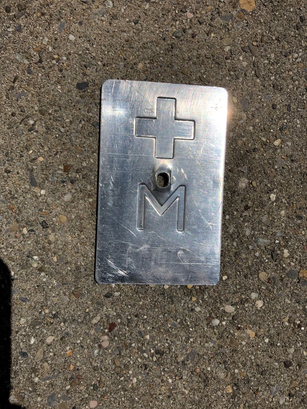 Insegne: Militär-Velo Nummerschild – Usato da Magden venduto da Hornet2 1