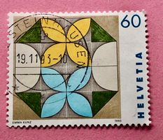 Nr.848 Emma Kunz GESTEMPELT Sonderpostmarken III 1993   