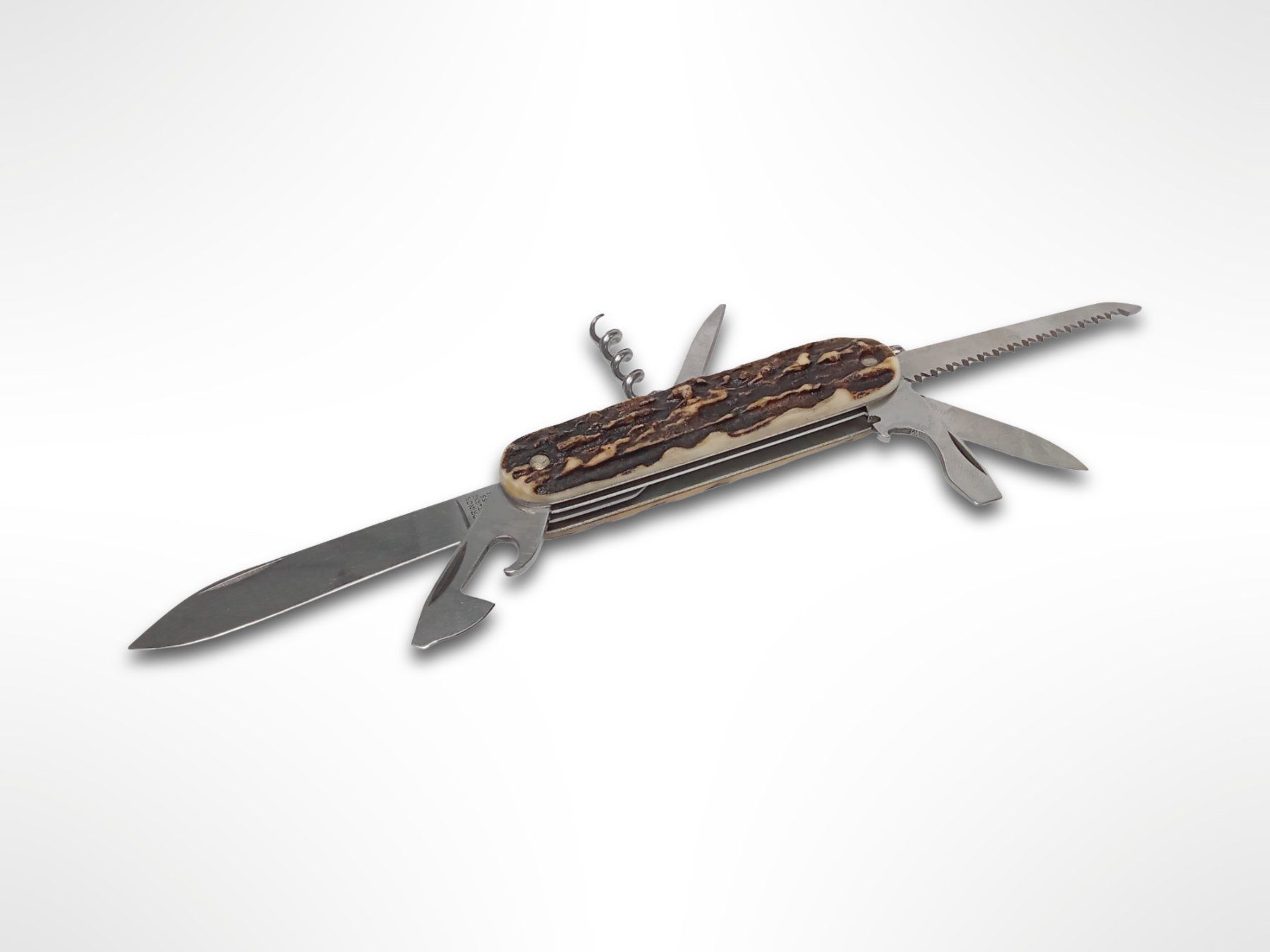 Victorinox Coltelli tascabile: Victorinox Hirschhorn Taschenmesser ''Camper'' – Usato da Suhr venduto da Restwert_Suhr 8