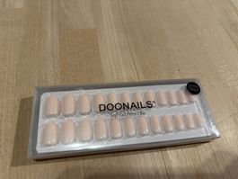 DOONAILS Soft Gel Press Ons - Cheesecake Medium Round