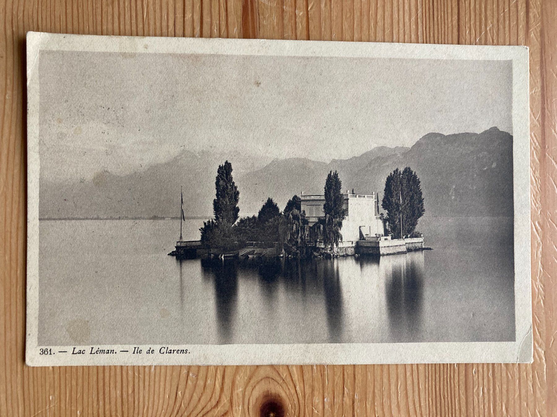 Ansichtskarten: Ile de Clarens - Lac Léman - AK 1907 – Gebraucht aus Oberuzwil von Henri09