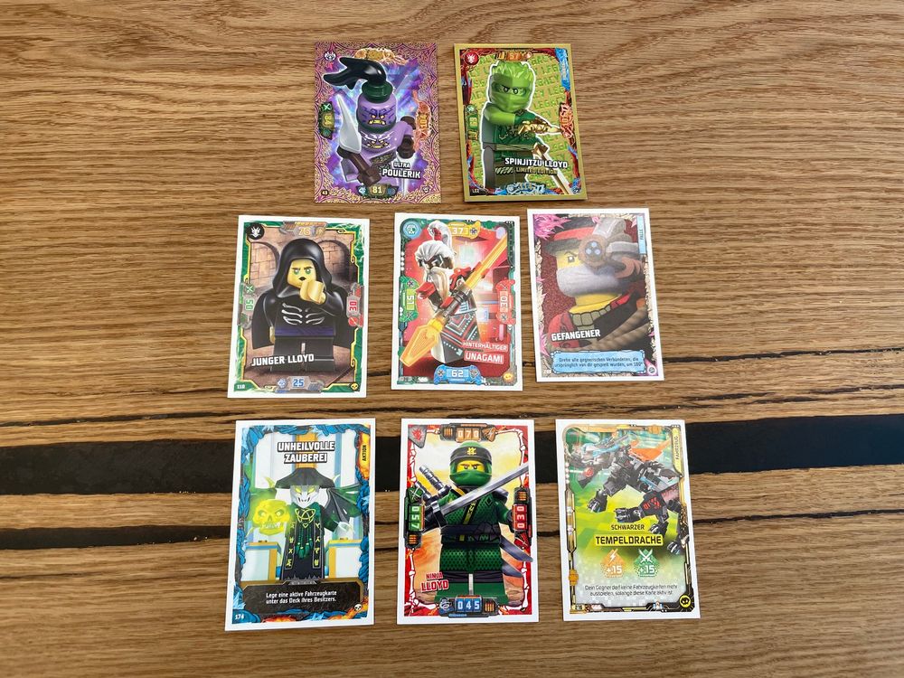 Wunderbar Ninjago Karten Heft Bilder