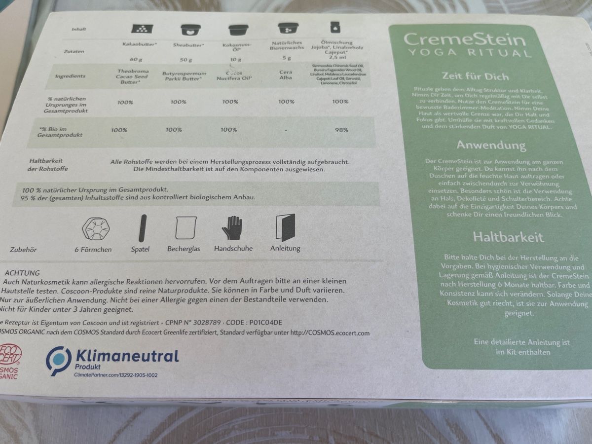 Altro per la cura del corpo: Naturkosmetik Creme Stein – Nuovo (secondo la descrizione) da Ueberstorf venduto da ojas23 1