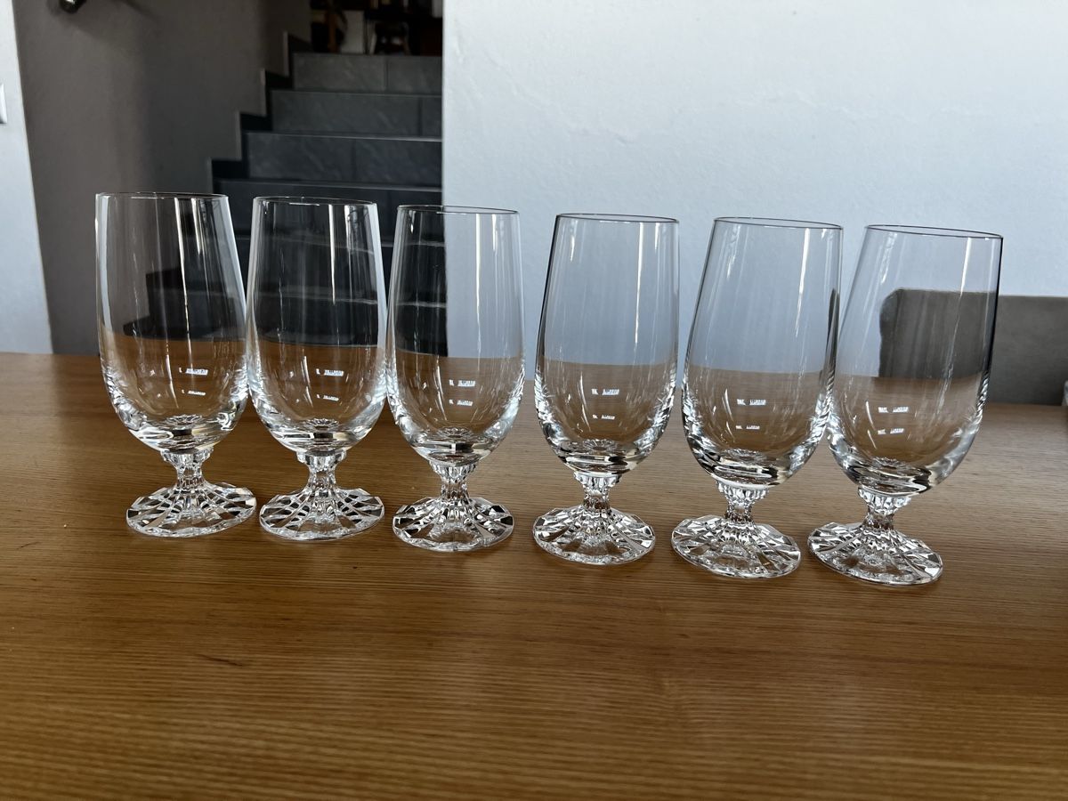 Villeroy & Boch Bicchieri: 6 Conaisseur Biergläser Kristall Villeroy Boch – Usato da Staufen venduto da Elina08