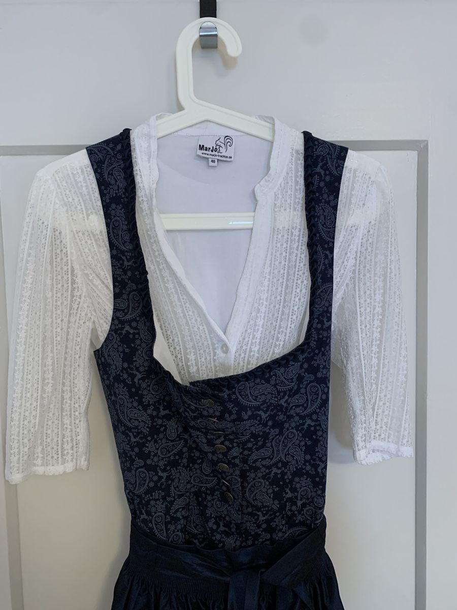 Kleider: Dirndl Gr. 38/40 mit Bluse & 2 Schürzen – Gebraucht aus Klosters von ARI1908 1