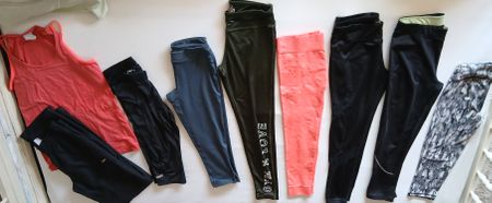 Sportkleider Set, Fitness Leggins S