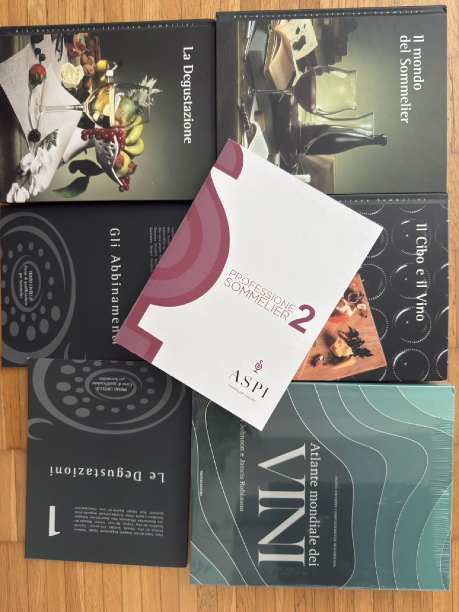 Verres: Kit sommelier: Set bicchieri vino valigetta AIS e Libri – Neuf (Voir description) à Zürich par fed_5zp9 5