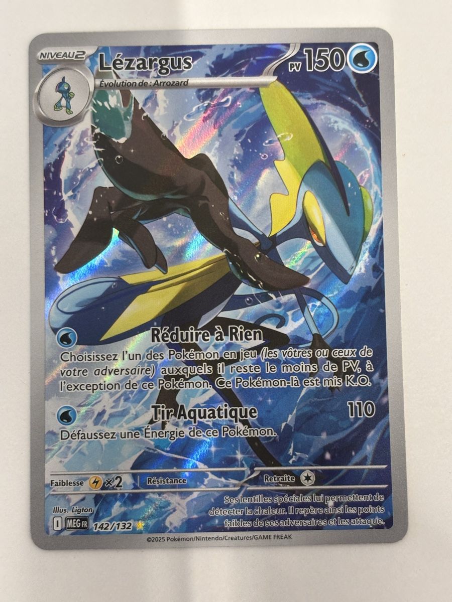 Pokémon Carte collezionabili: Carte Pokémon LEZARGUS meg 142 fr – Nuovo (secondo la descrizione) da lausanne venduto da helderj