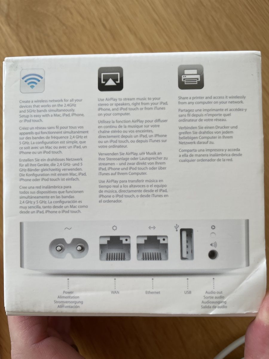 Wlan: Apple AirPort Express - 802.11n Wi-Fi – Gebraucht aus Wagen von Ebi11 4