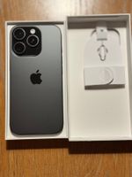 APPLE iPhone 16 Pro 256GB Black Titanium, top Zustand!