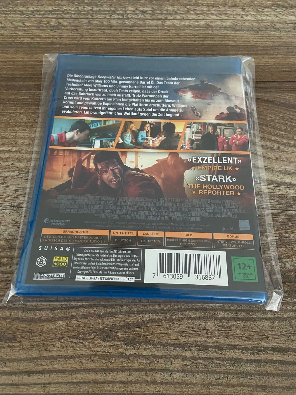 Tutti i DVDs: DEEPWATER HORIZON Blu-ray Top Zustand! – Usato da Hasle LU venduto da P89erni01 1