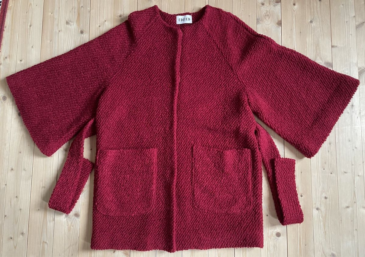 Cappotti: Kimonomantel 50 % Wolle 50 % Polyester – Nuovo (secondo la descrizione) da Biel/Bienne venduto da ilariareda