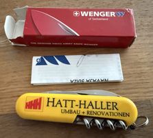 Wenger Sackmesser gelb Hatt-Haller Sackmesser