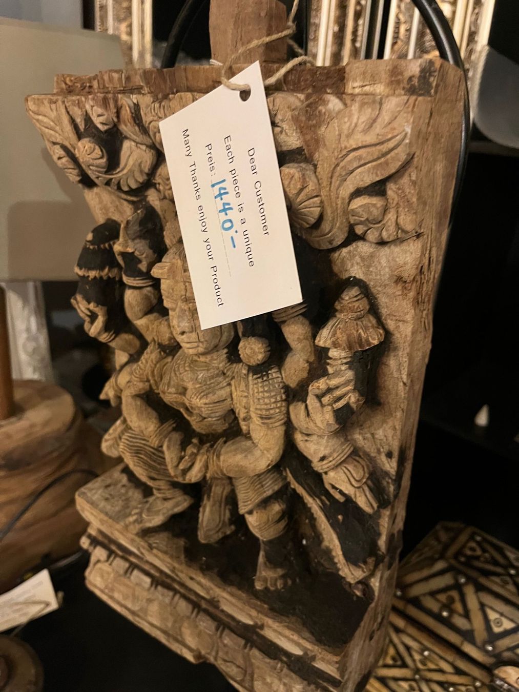 Tutte le decorazioni: Handgeschnitzte Holzschnitzerei Dekoration – Nuovo (secondo la descrizione) da Cham venduto da mjg1901 1