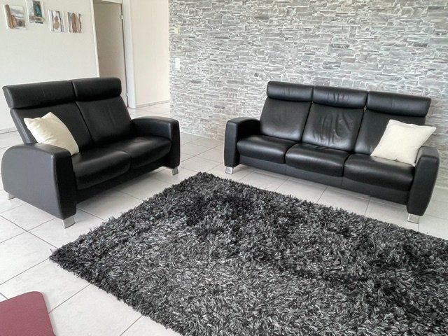 Sofas: Stressless Polstergruppe schwarz – Gebraucht aus Adliswil von Odette3
