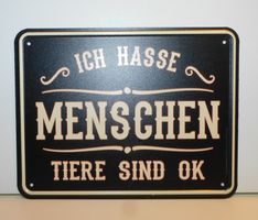 Werbeschild Blechschild 22 x 17 cm  Sammlungs Auflösung  geb