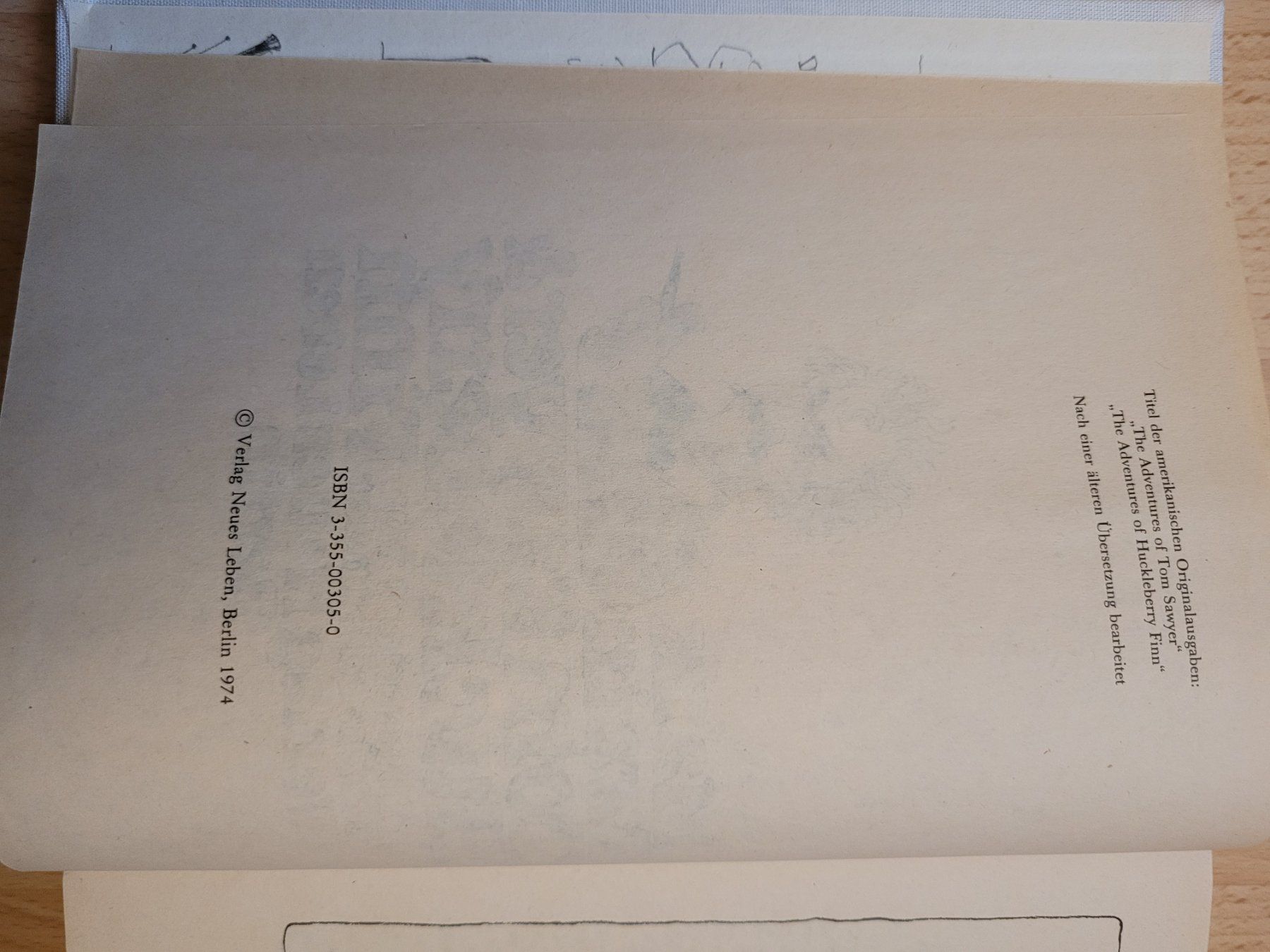 Bücher: Mark Twain Tom Sawyer & HuckleberryFinn – Gebraucht aus Perlen von Safari_23 1