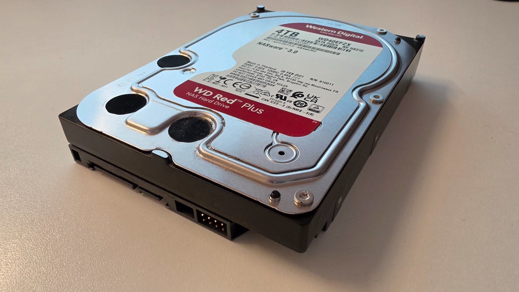 Western Digital Harddisks: 4TB HDD WD Red NAS – Gebraucht aus Künten von Thozogg 1