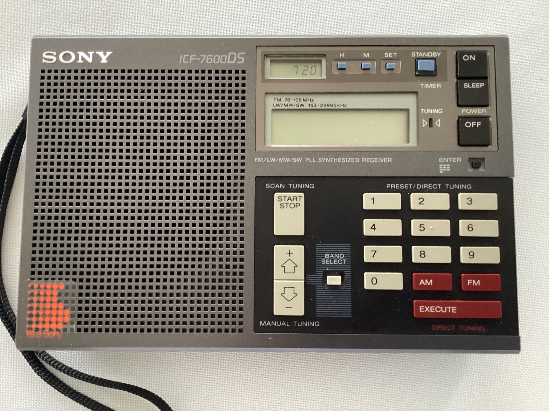 Sony ICF-7600DS Weltempfänger (Gebraucht) in Wädenswil für CHF 56